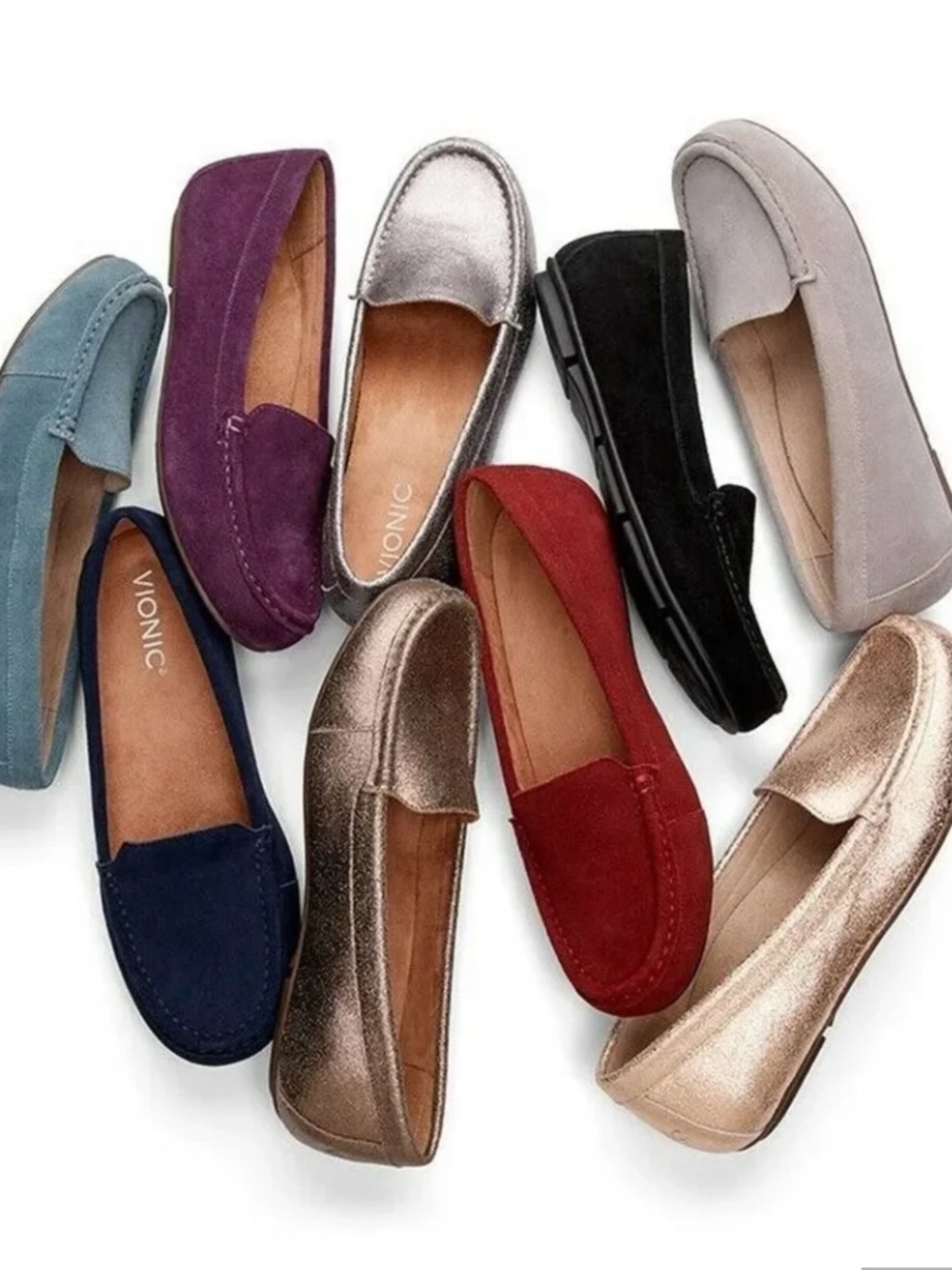 Vionic suede loafers size 9 💕💕